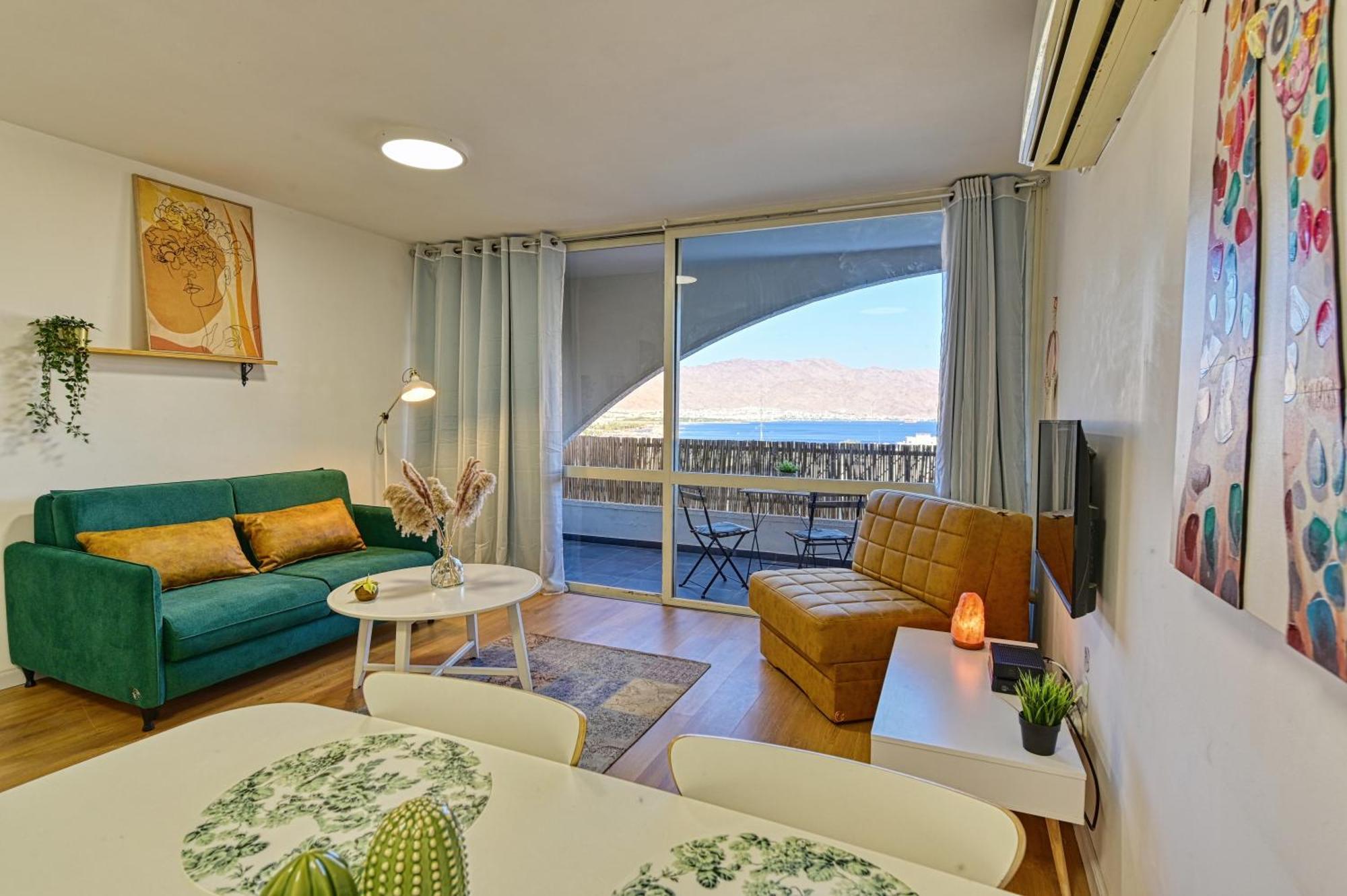 Ferienwohnung יחידת בוטיק מעוצבת עם נוף למפרץ במיקום מצויין Eilat Exterior foto